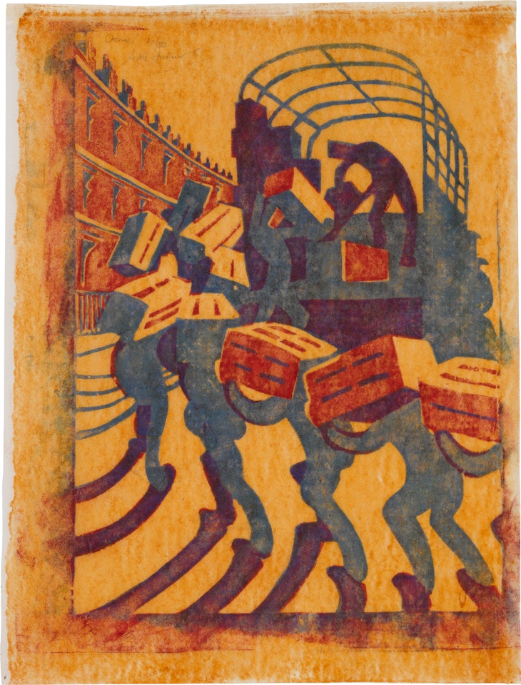 Oranges by Sybil Andrews