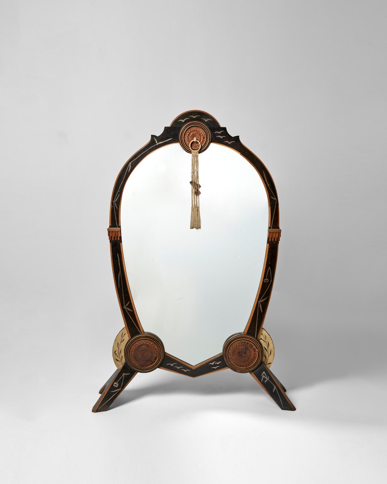 Rare "Psyche" Mirror by Carlo Bugatti