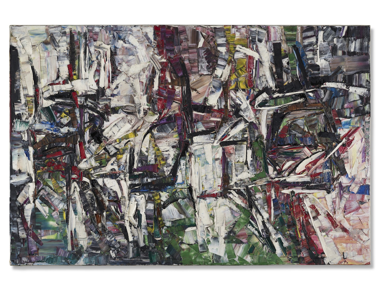 Et plus titré "Et Plus" (sur le châssis) by Jean-Paul Riopelle