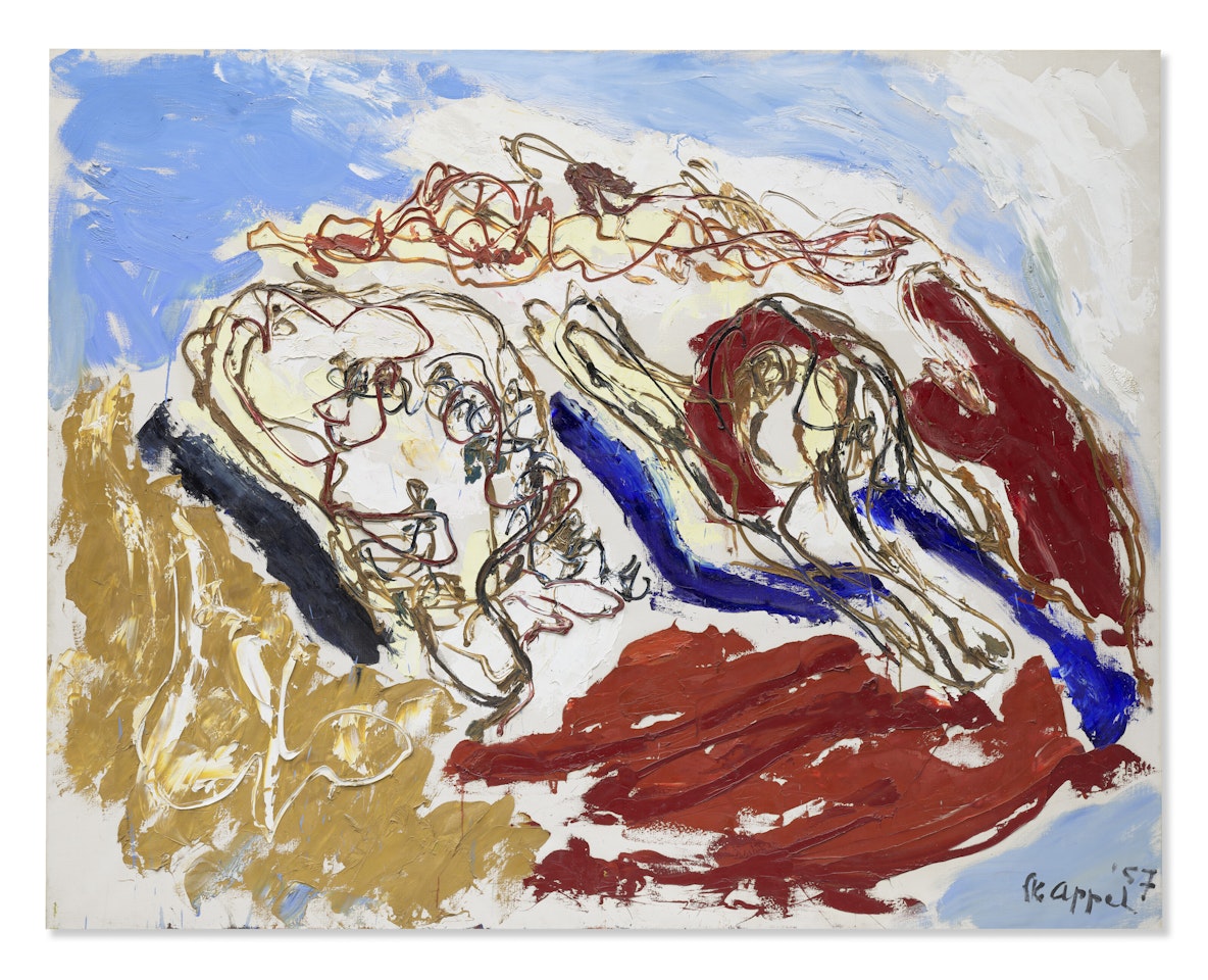Beach life by Karel Appel