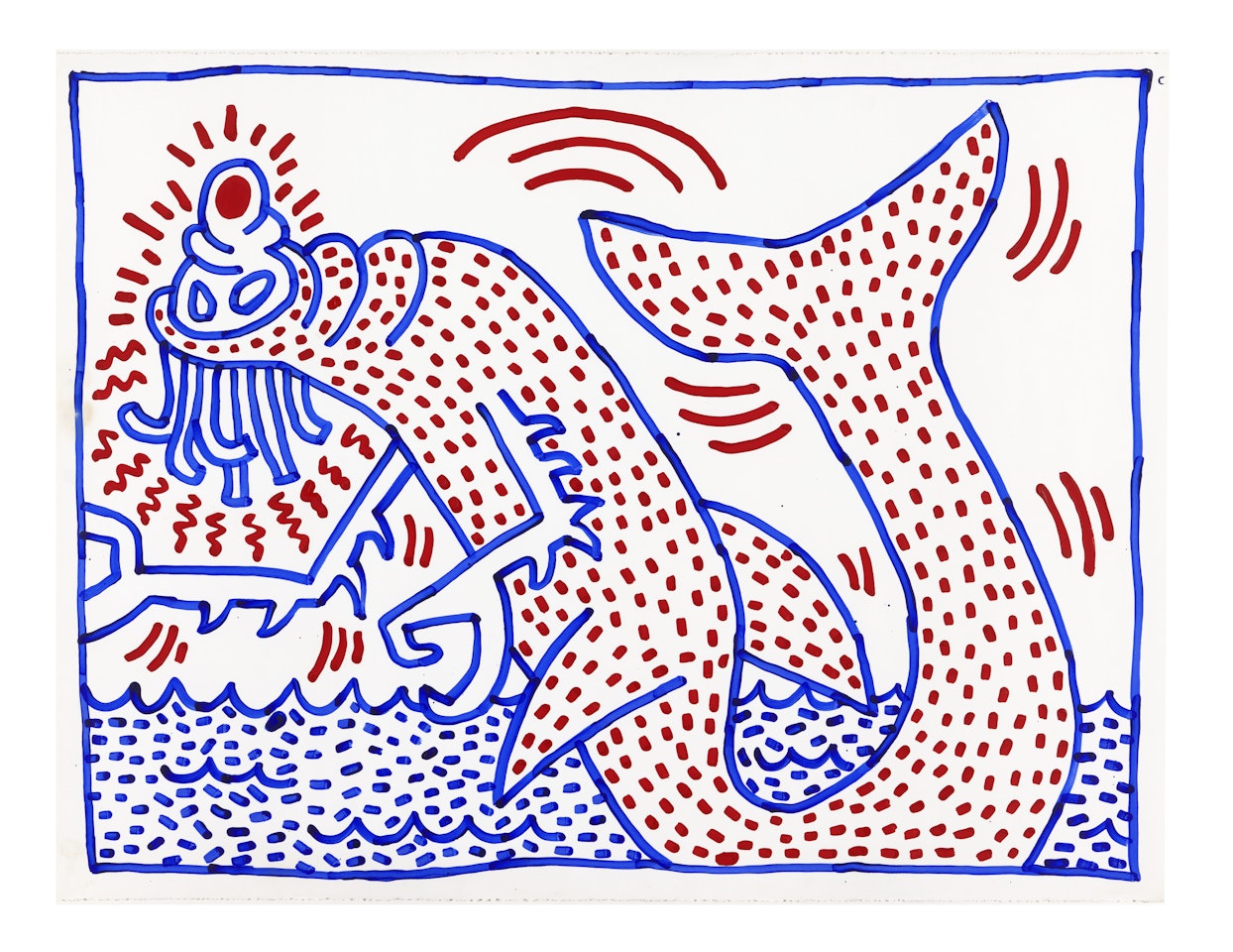 Sans titre by Keith Haring
