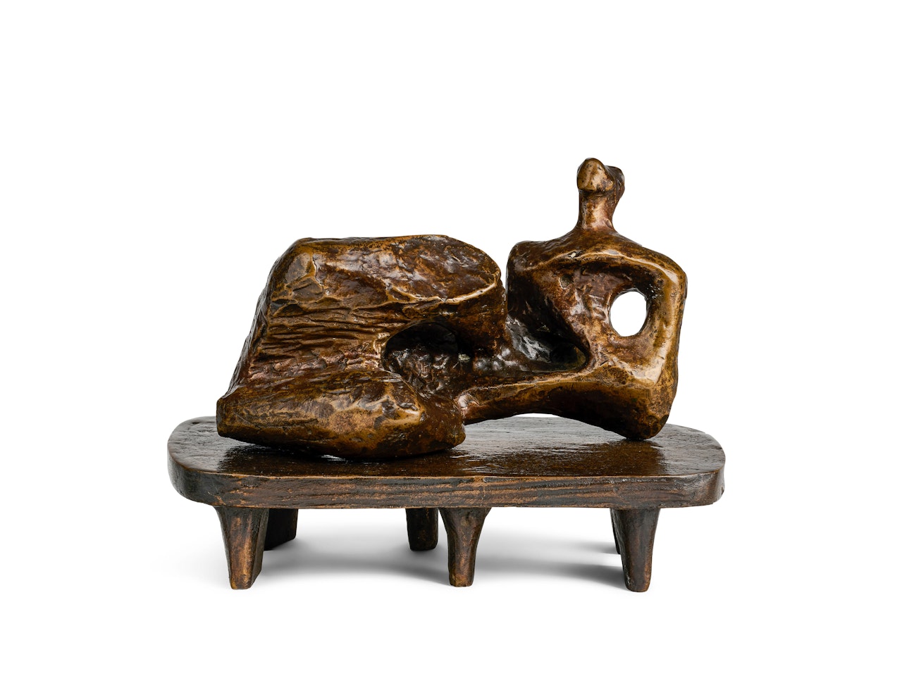 Maquette for Unesco Reclining Figure by Henry Moore