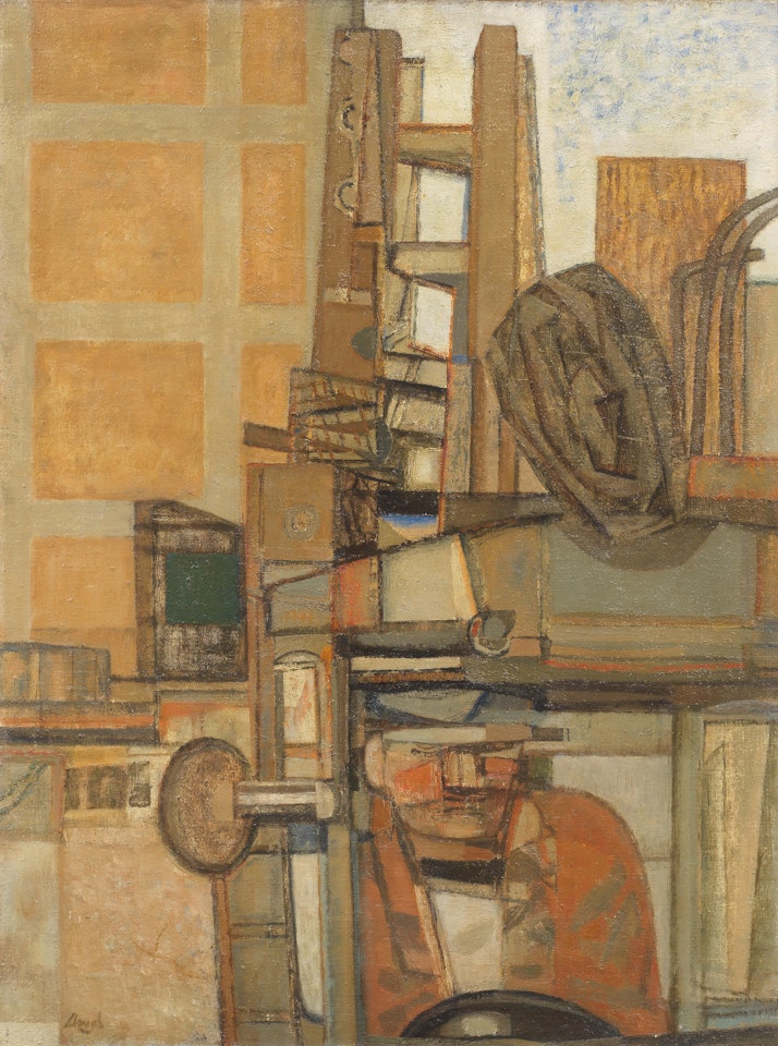 Lorry with Ladder by Prunella Clough
