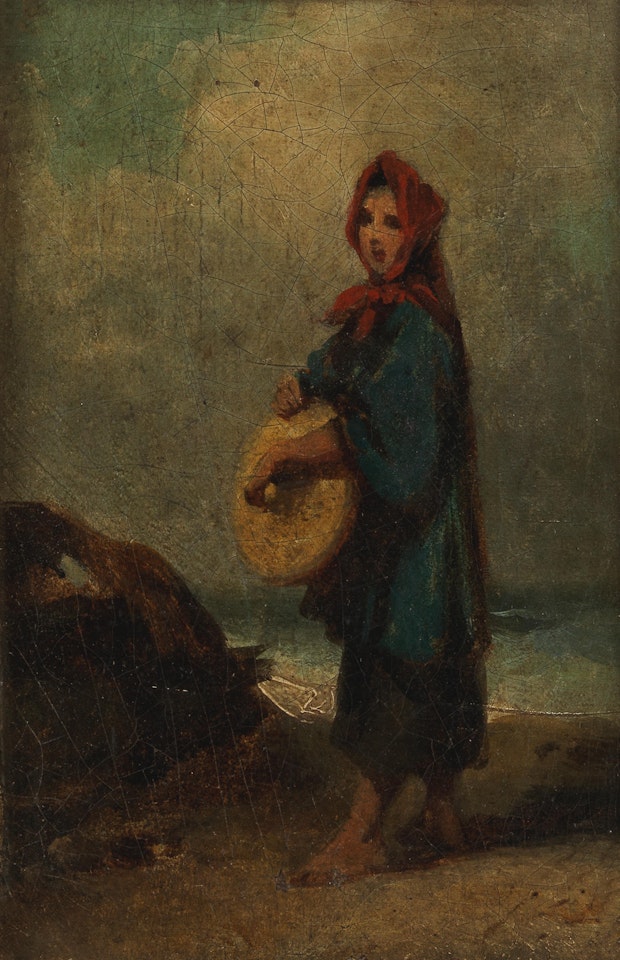 Portrait of a sampan girl, Macau by George Chinnery