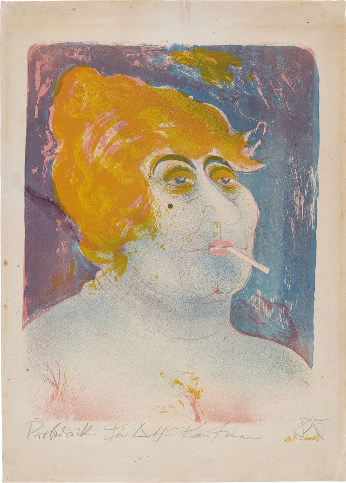 Kupplerin by Otto Dix