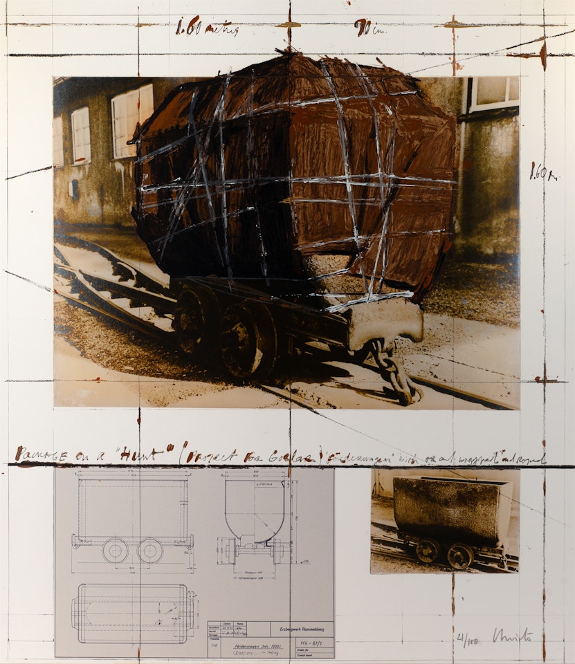 Package on a »Hunt« (Project for Goslar) by Christo