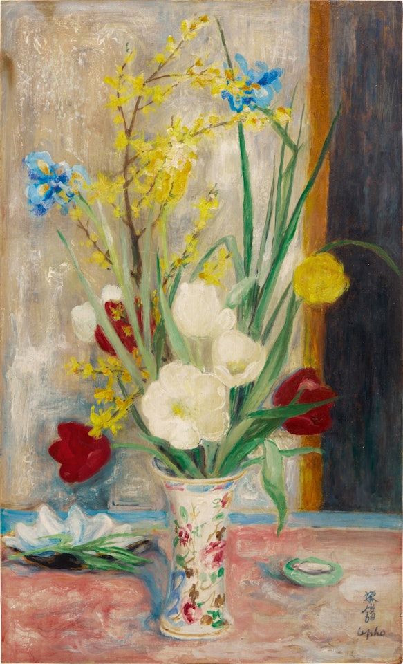 Bouquet de Fleurs dans un Vase by Le Pho