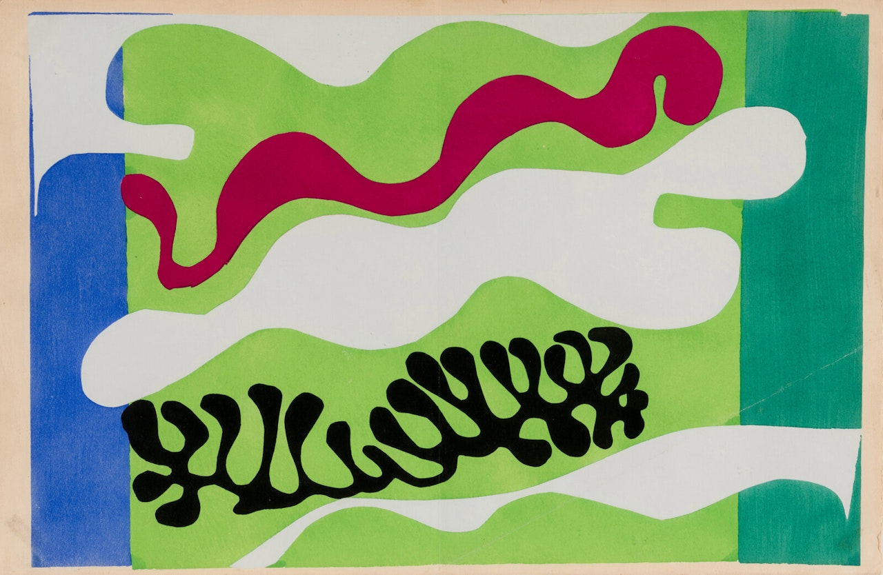 Le Lagon (from Jazz) by Henri Matisse