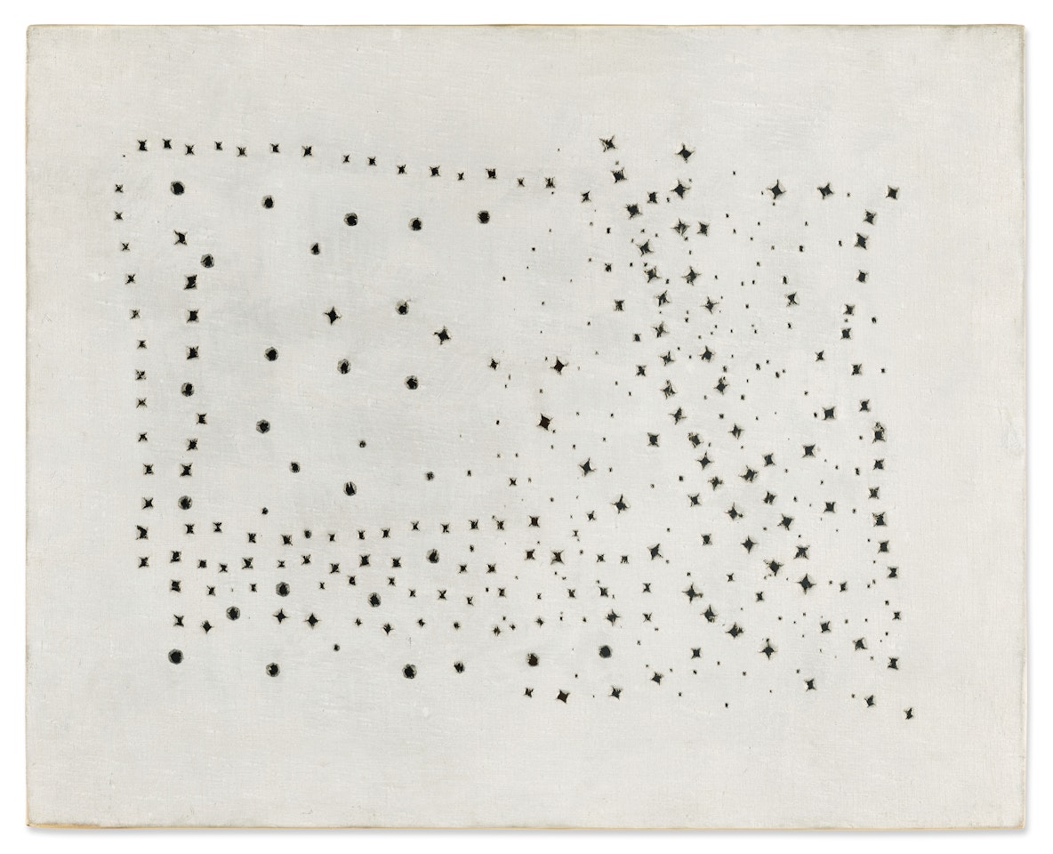 Concetto spaziale by Lucio Fontana