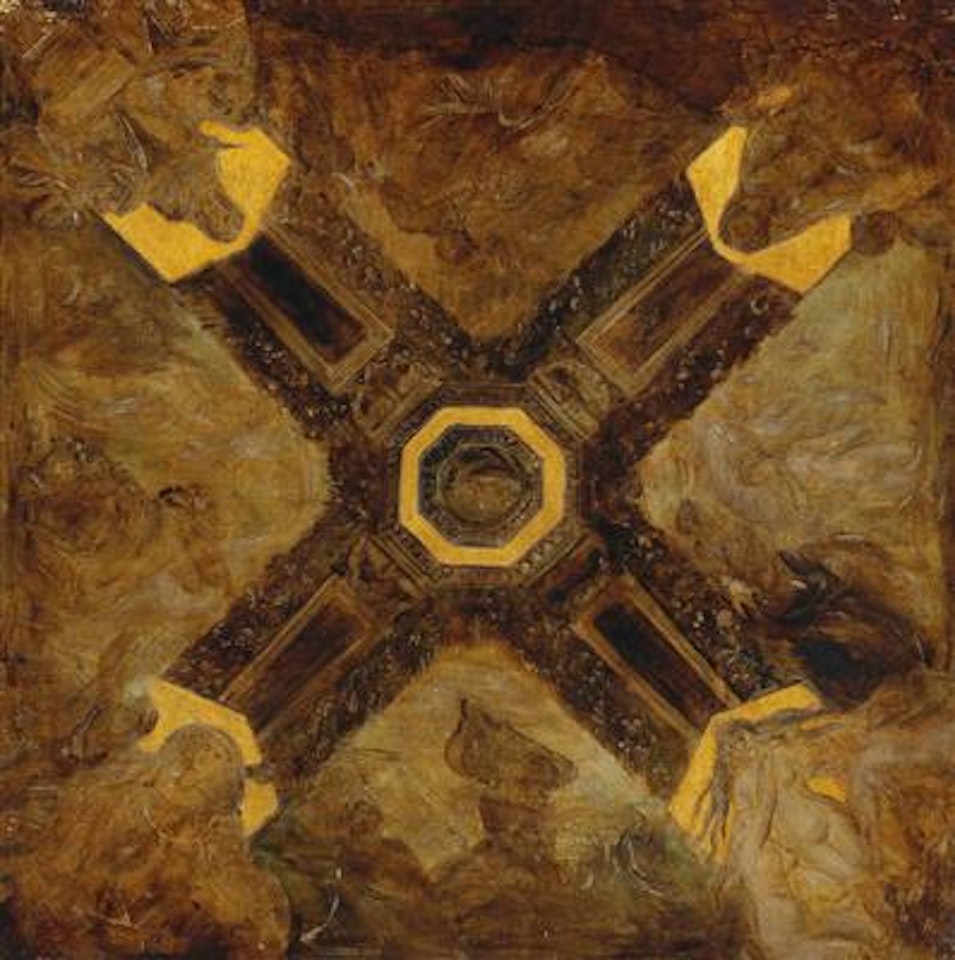 Study for a ceiling painting with motifs from the “Ring der Nibelungen” by Hans Makart
