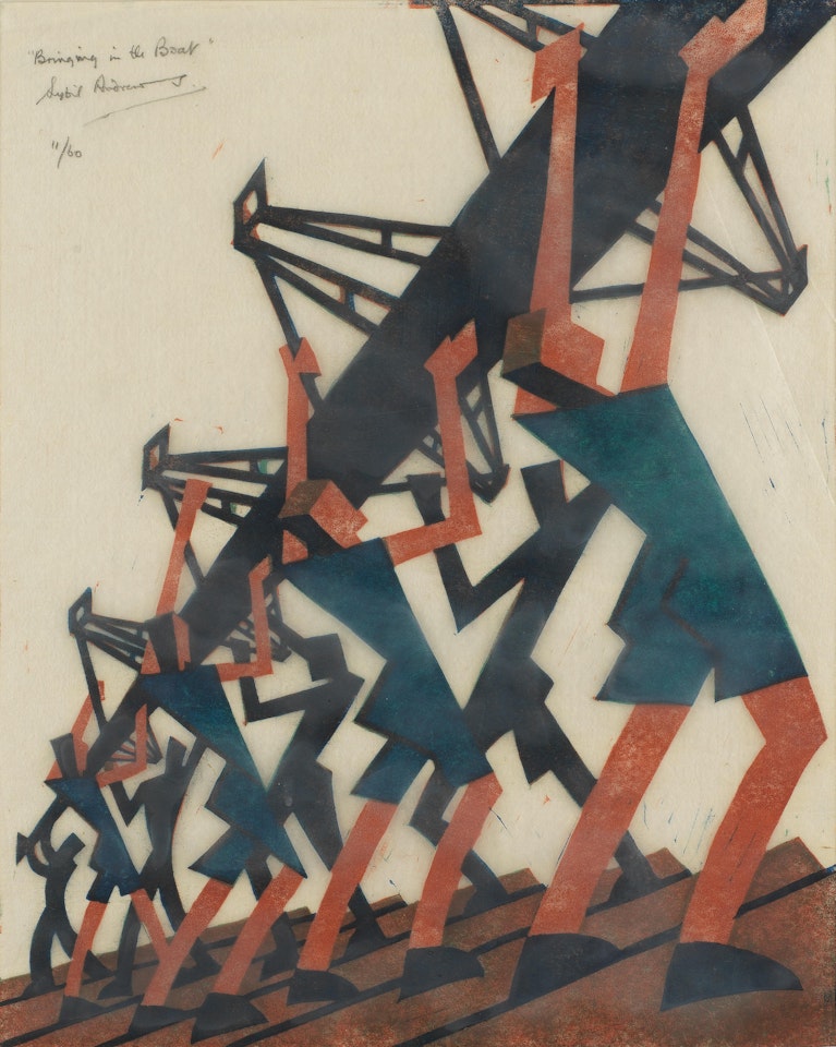 Bringing in the Boat (Coppel SA 24) by Sybil Andrews