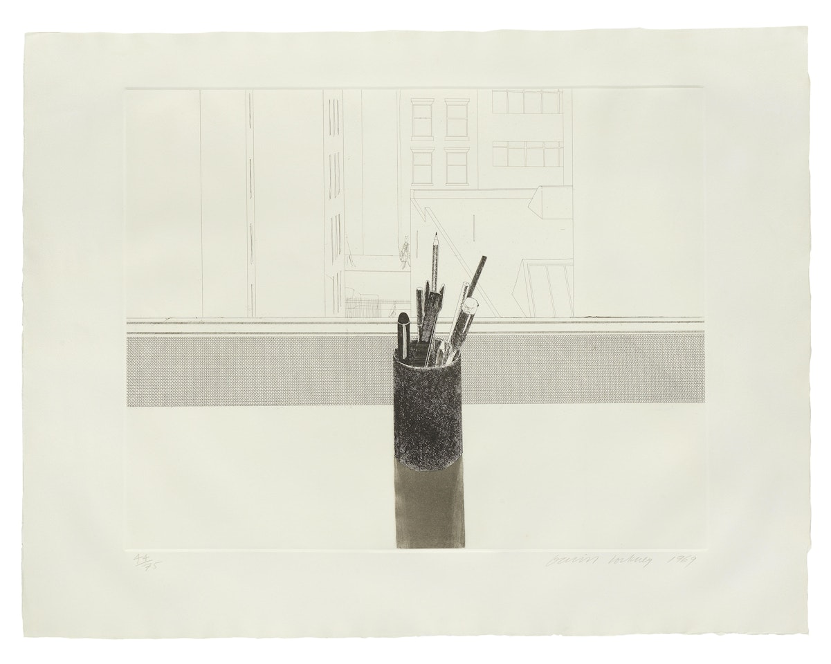 Still Life (Scottish Arts Council 111; M.C.A. Tokyo 108) by David Hockney