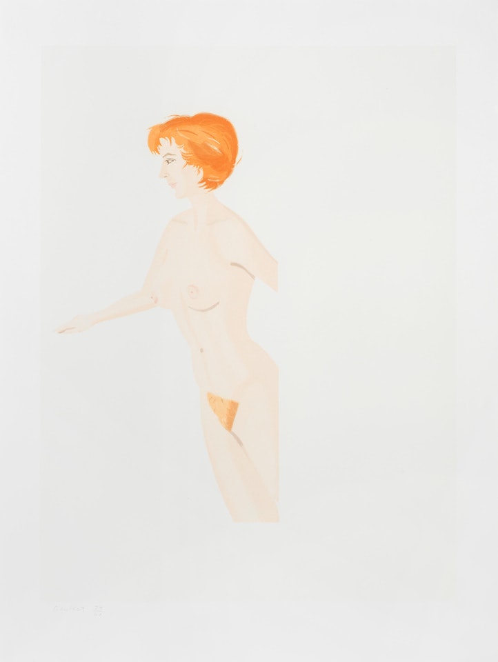 Frozen Leopard a.k.a. Snow Leopard (Schröder 252) by Alex Katz