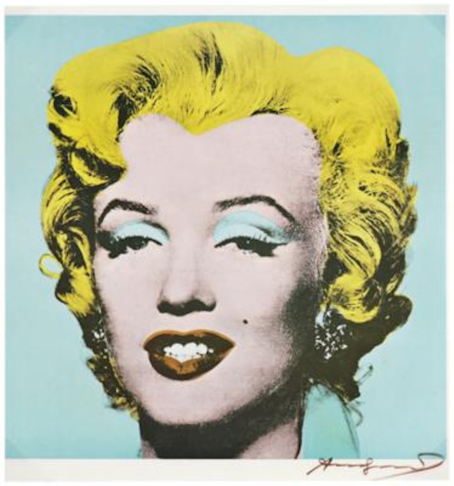 „Marilyn - Tate Gallery“ by Andy Warhol