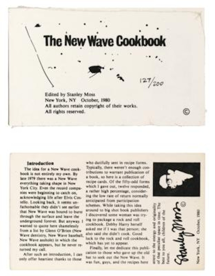 „The New Wave Cookbook“ by Jean-Michel Basquiat