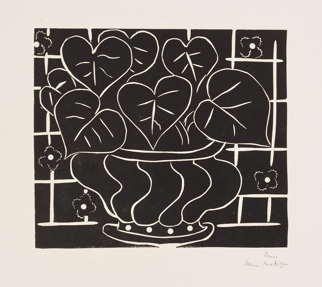 Corbeille de bégonias I by Henri Matisse