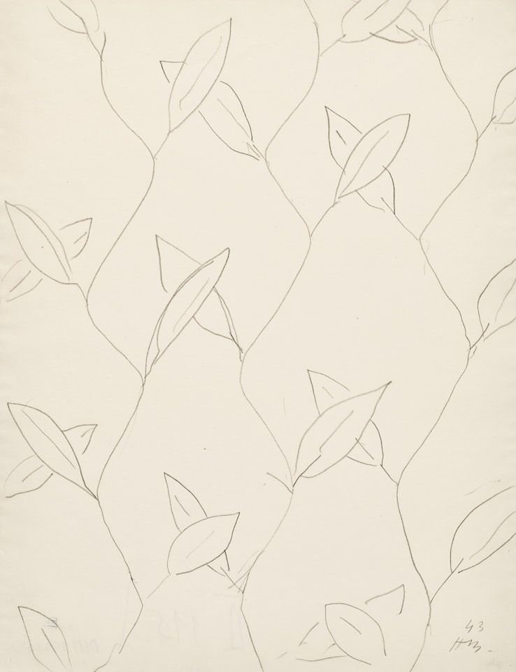 Feuilles, étude by Henri Matisse