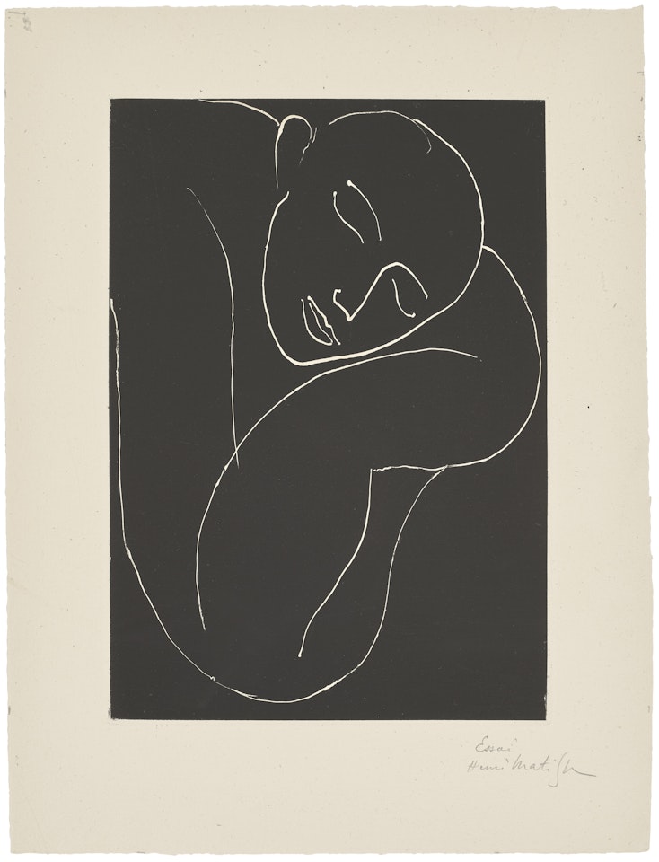 L"homme endormi by Henri Matisse
