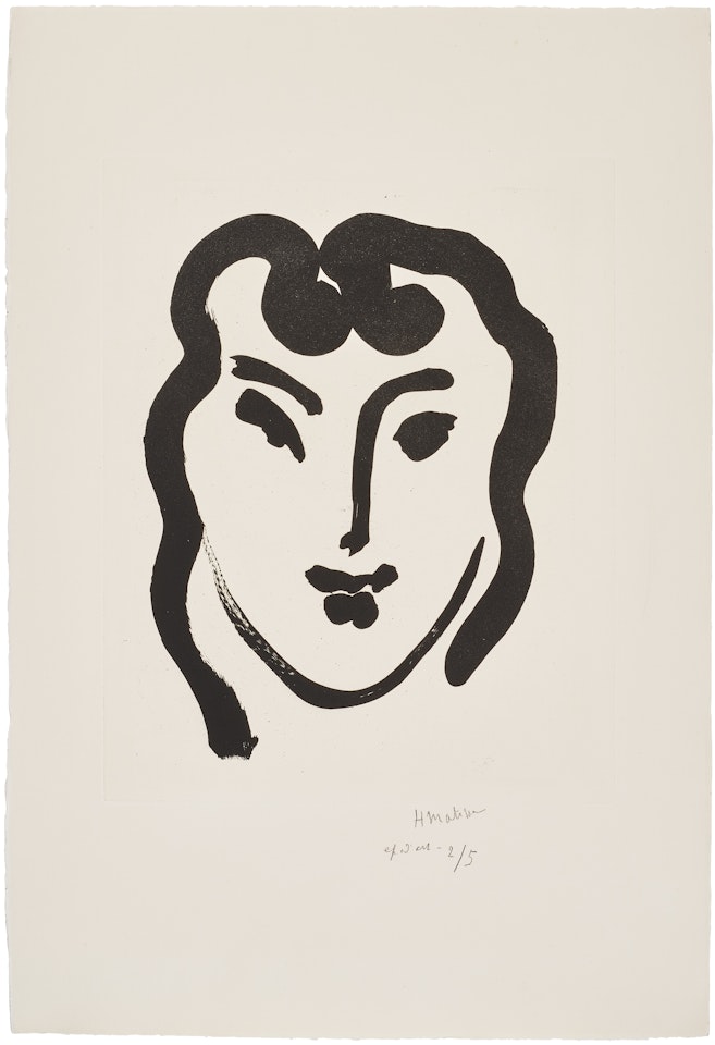 Patitcha souriante by Henri Matisse