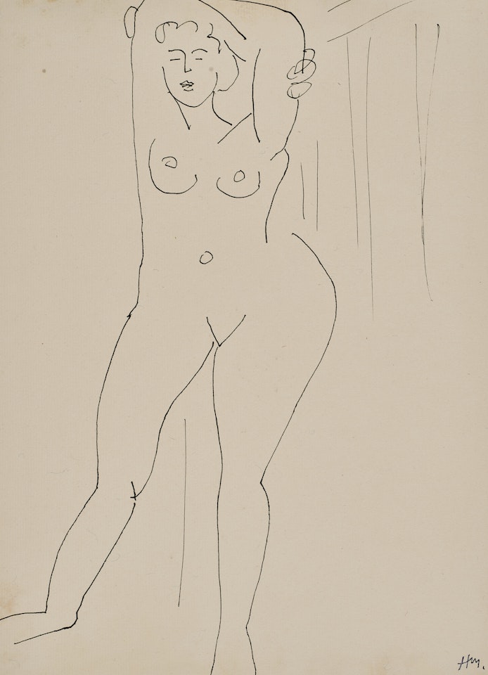 Femme nue debout (Lisette Löwengard) by Henri Matisse