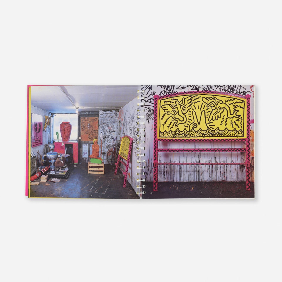 at Tony Shafrazi Gallery exhibition catalog by Keith Haring