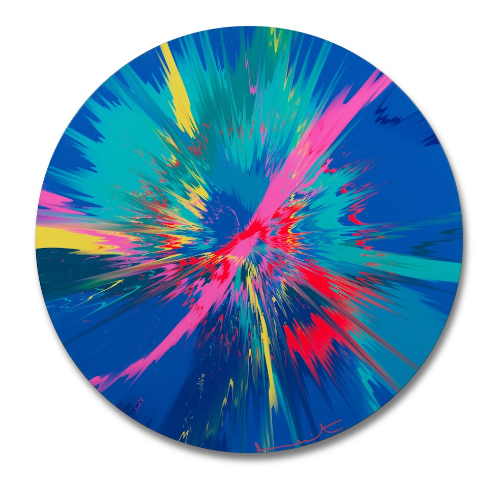Beautiful, Too Noble, Exceedingly Equivocal, Almost Veridical, Vague But Brilliant Vapor Painting, from The Beautiful Paintings by Damien Hirst