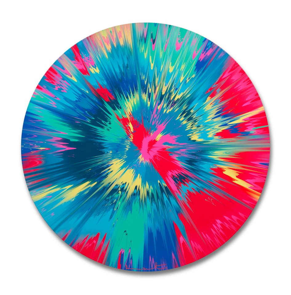 Beautiful, Quite Harmonious Vapor Painting, from The Beautiful Paintings by Damien Hirst