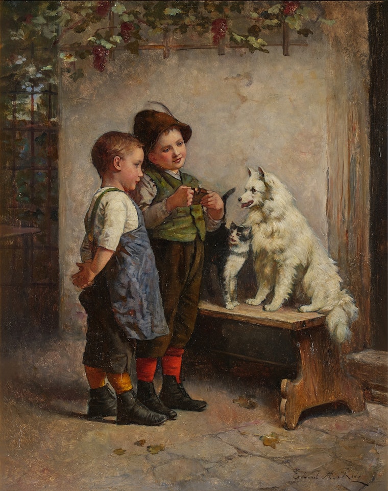 Looking for Treats by Edmund Adler