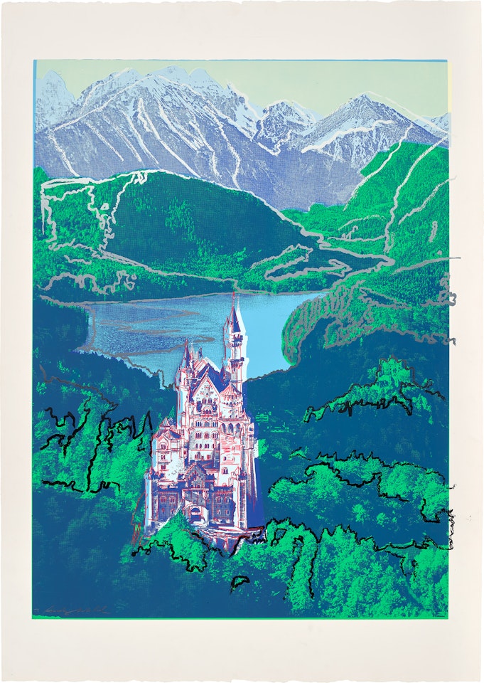 Neuschwanstein (see F. & S. 372) by Andy Warhol