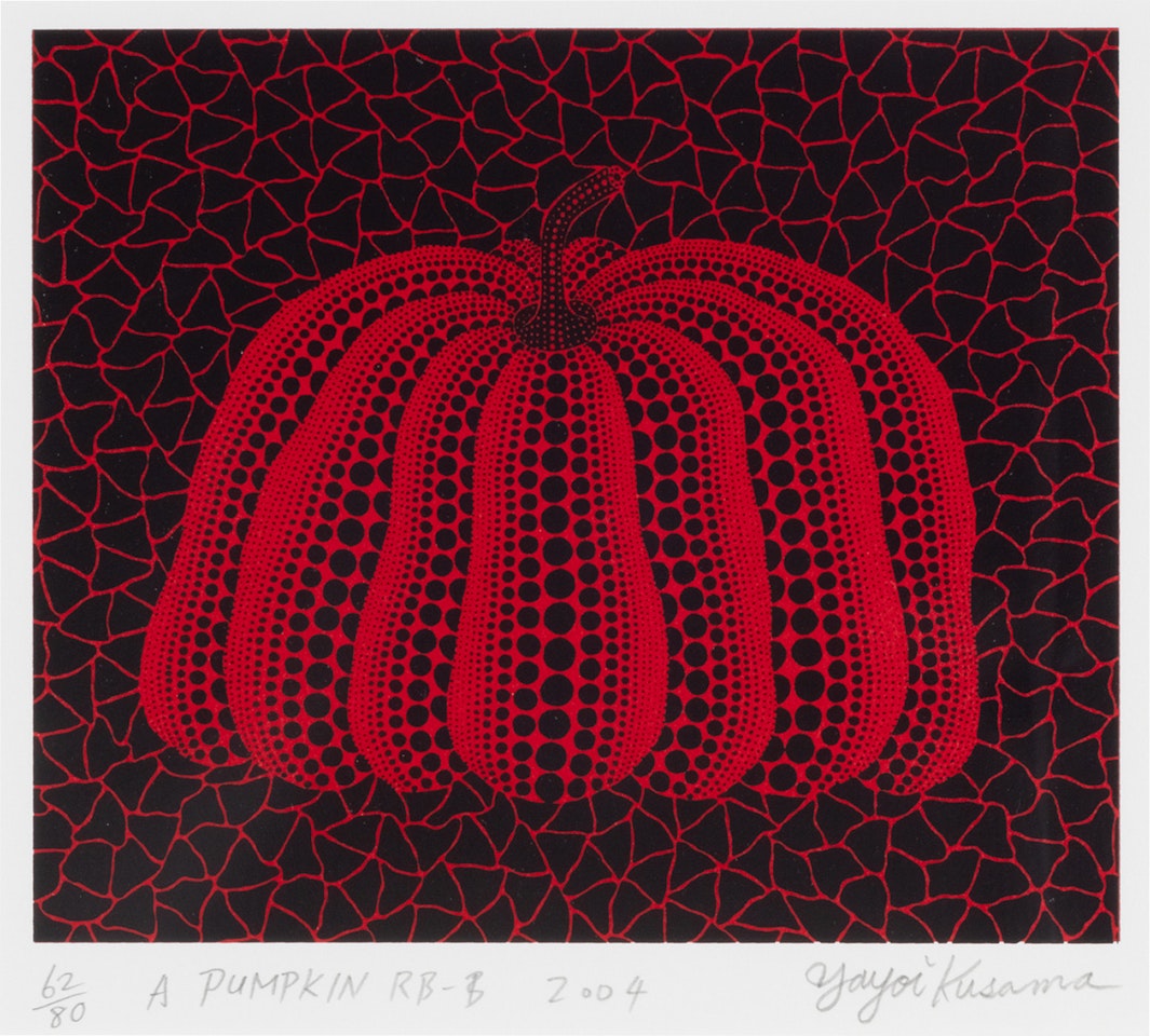 A Pumpkin RB-B (K. 327) by Yayoi Kusama