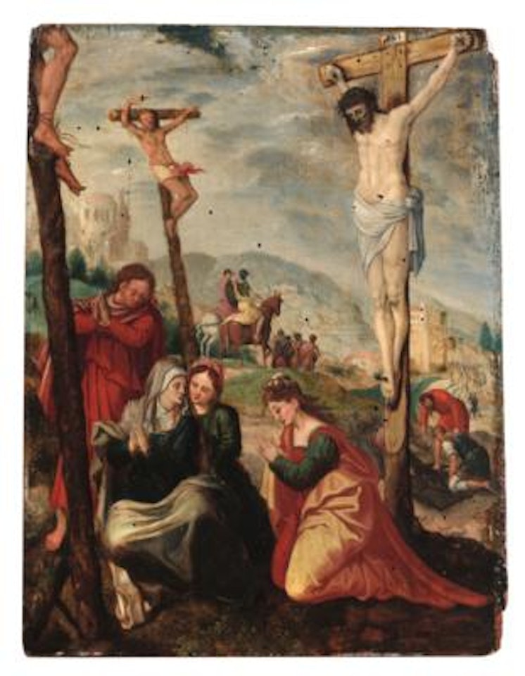 The Crucifixion by Flemish School