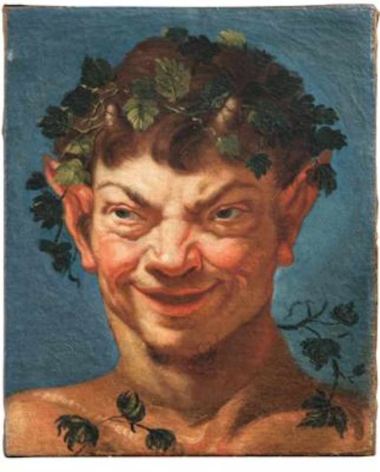 Head of a satyr by Neapolitan School