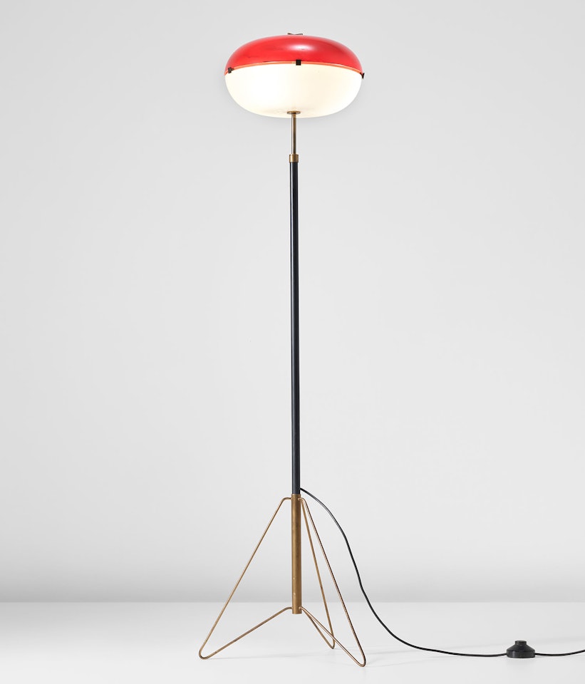 Adjustable standard lamp by Stilnovo