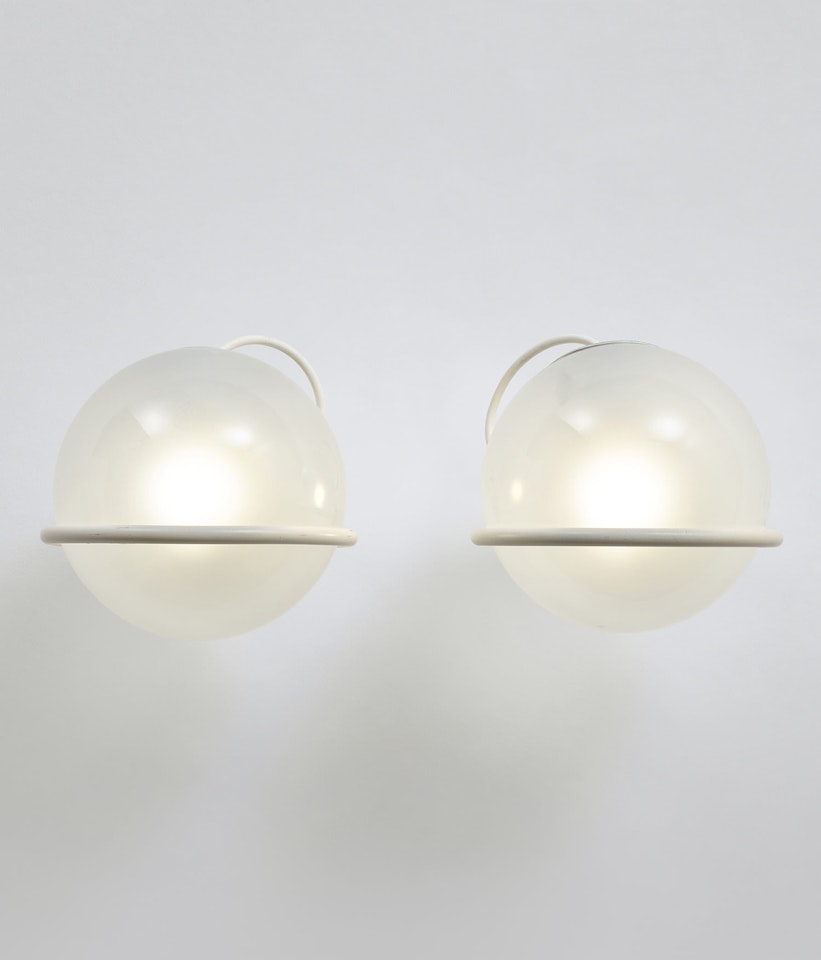 Pair of wall lights, model no. 238/1 by Gino Sarfatti