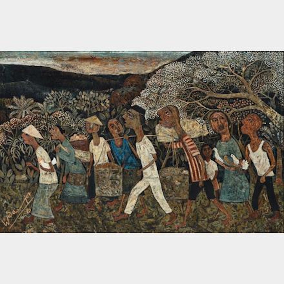 Going to Market by Haji Widayat