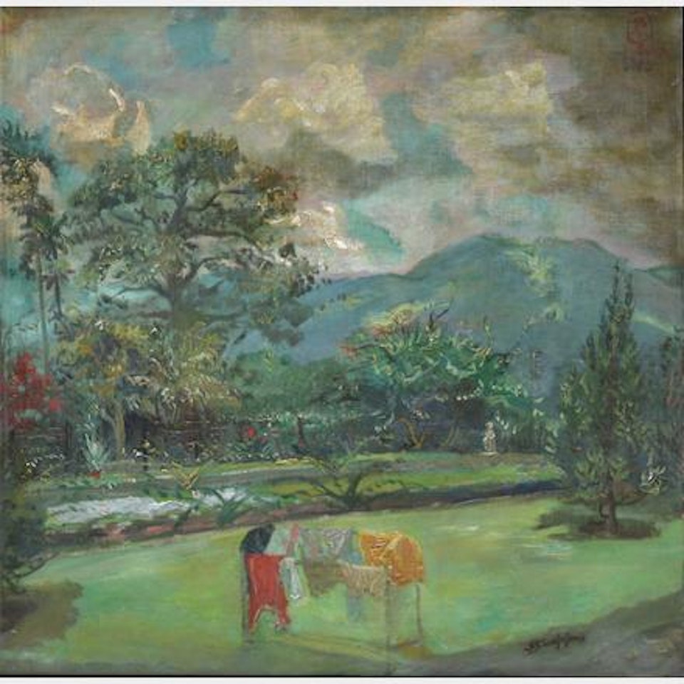 Tjibulan, with Certificate by Sindutomo Sudjojono