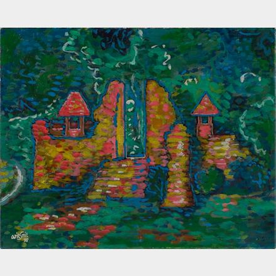 Village Temple by Arie Smit