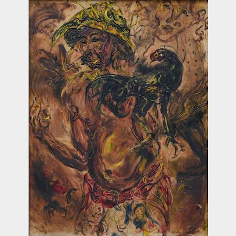 Sang Juara (The Champion) by Affandi