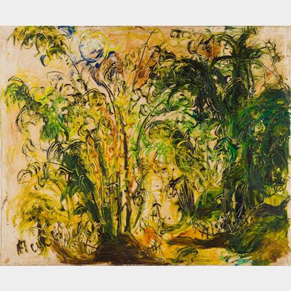 Pohon Bambu (Bamboo Grove) by Affandi