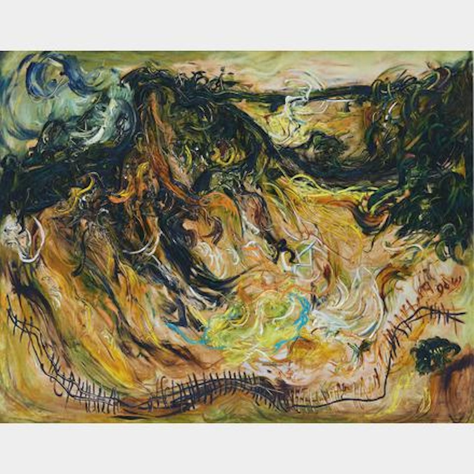 Tangkuban Perahu by Affandi