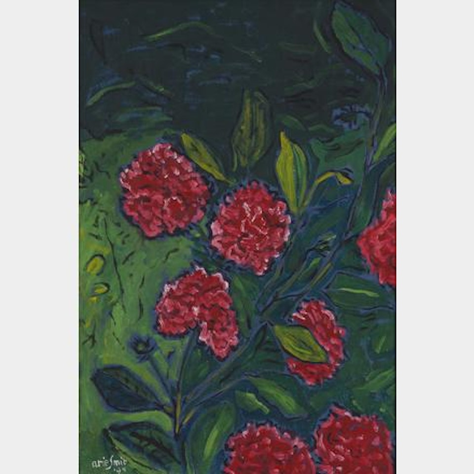 Red Flowers by Arie Smit