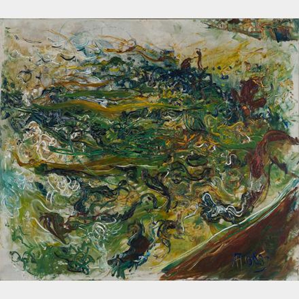 Landscape by Affandi