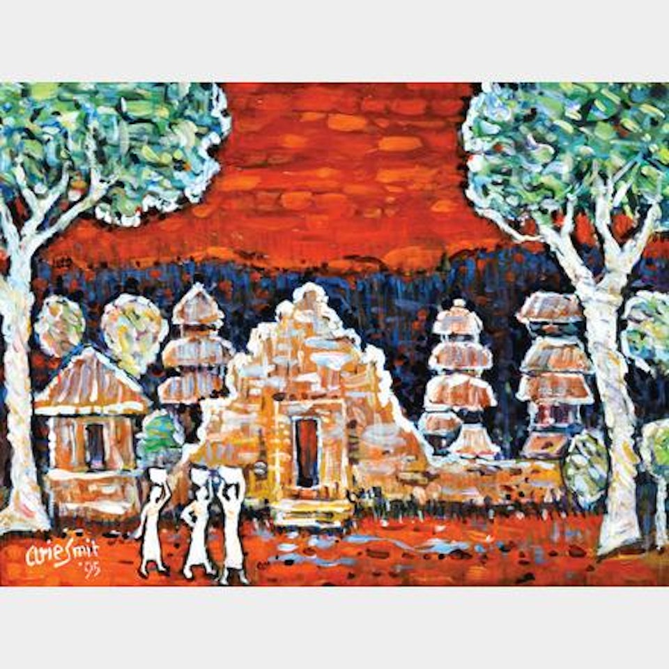 Village Temple by Arie Smit