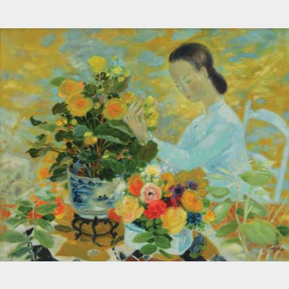 Femme En Blanc (Woman in White) by Le Pho