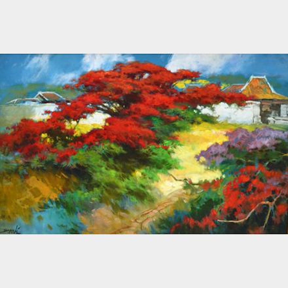 Flamboyant by Raden Basoeki Abdullah