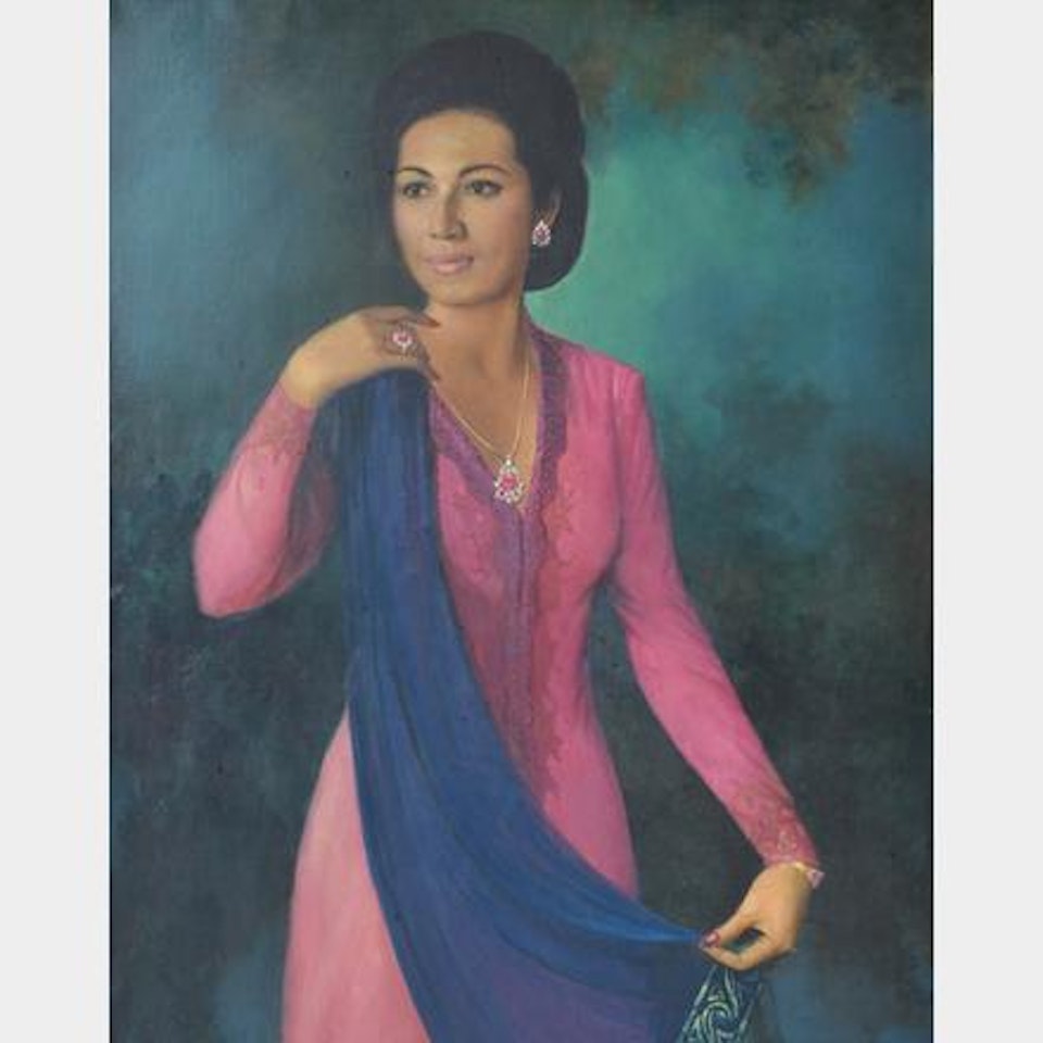 Portrait of a Lady by Raden Basoeki Abdullah