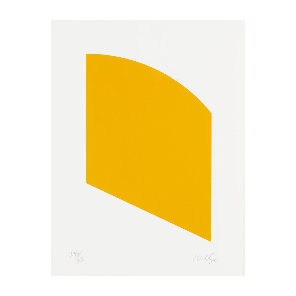 Orange (Gemini 2018) by Ellsworth Kelly