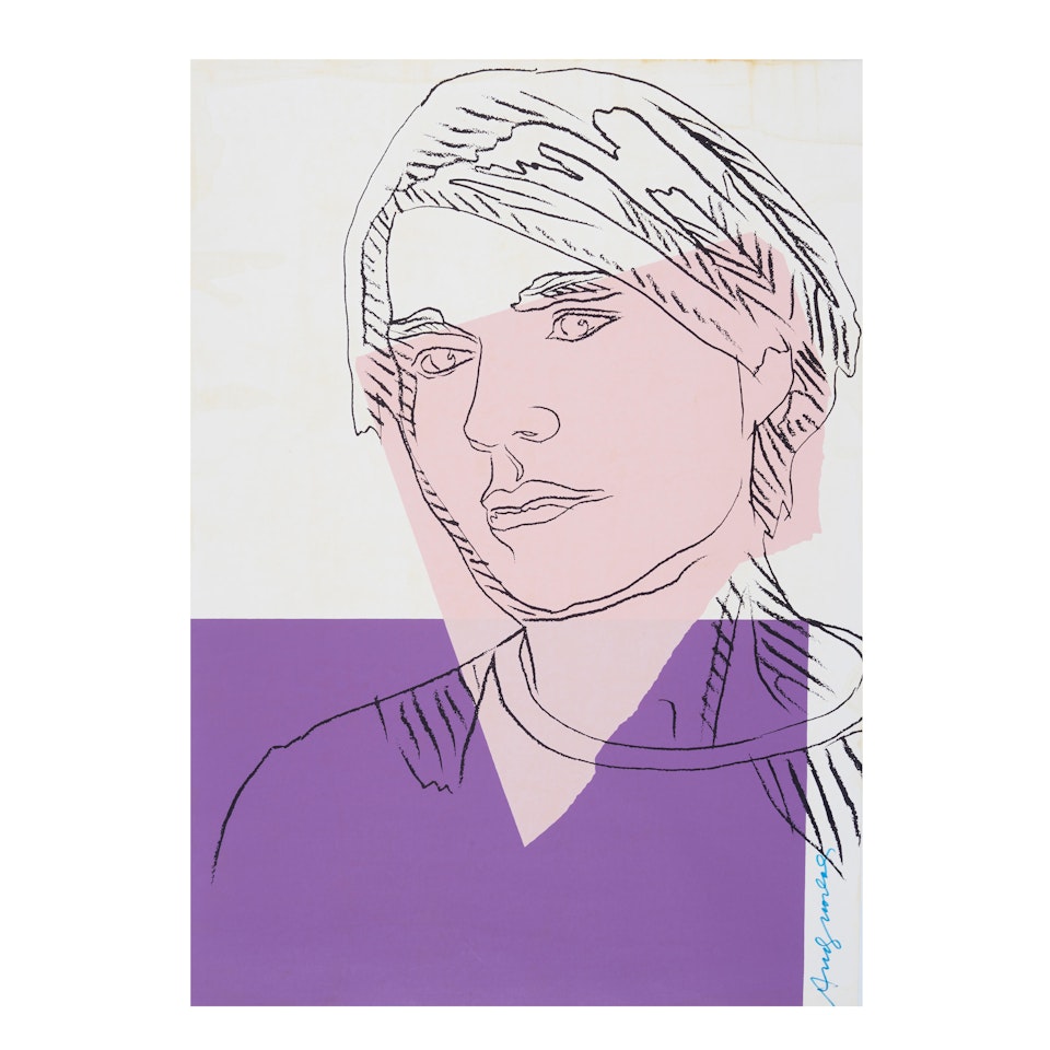 Self-Portrait (Feldman & Schellmann II.156A) by Andy Warhol