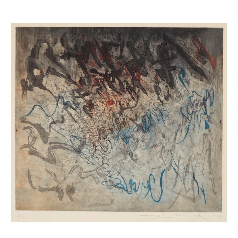 Untitled (No. 118) (Ågerup 118) by Zao Wou-Ki