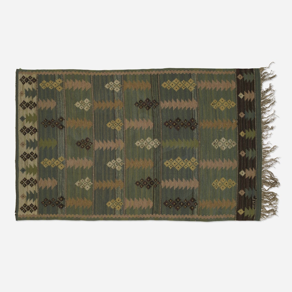Kungsljus flatweave carpet by Märta Maas-Fjetterström